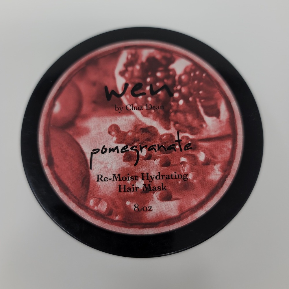 WEN Chaz Dean Pomegranate Re-Moist‎ Hydrating Hair Mask Deep Conditioning 8 oz